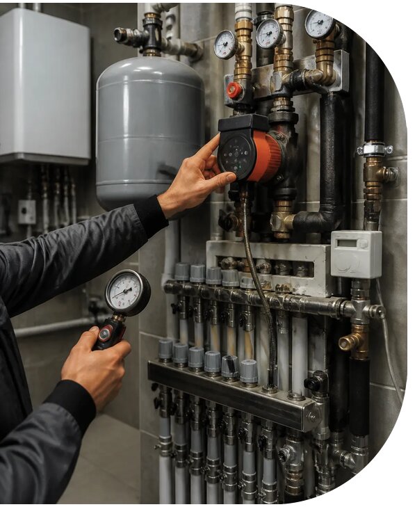 Пусконаладка системы отопления частного дома в Устях-Илимске